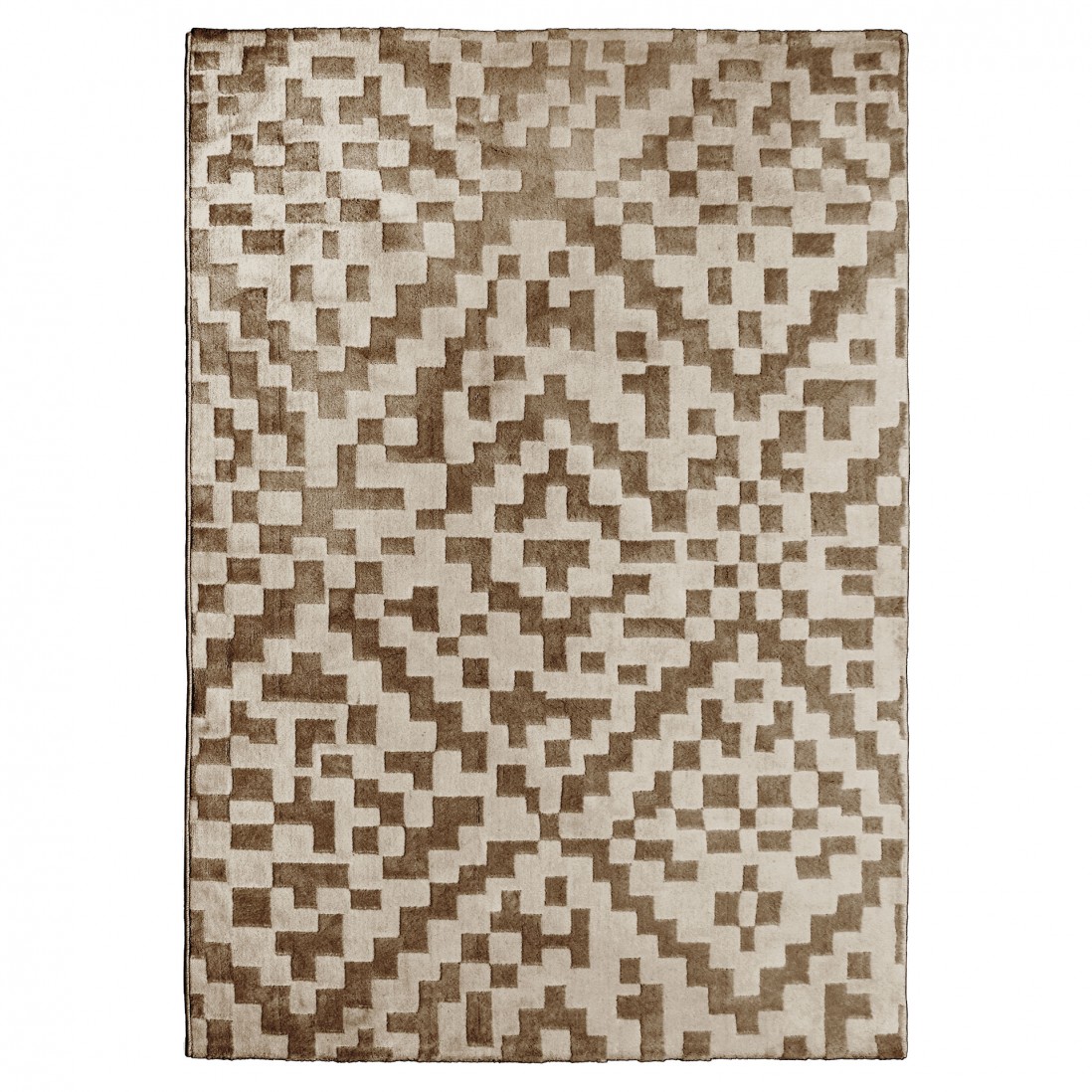 Geometric Area Rug Madi 5552/002 Brown