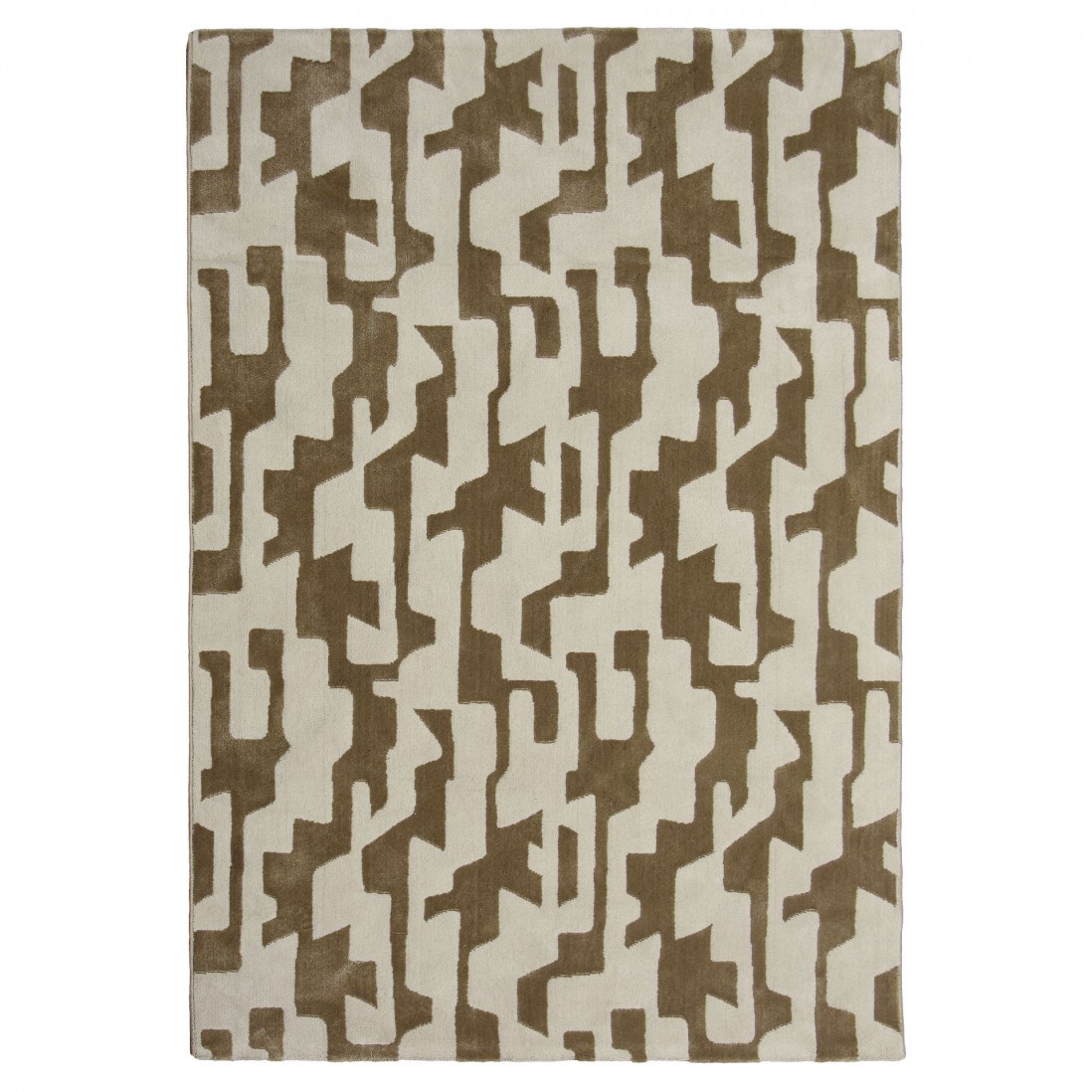 Abstract Area Rug Madi 5563/002 Brown
