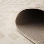 Abstract Area Rug Madi 5563/001 Ecru
