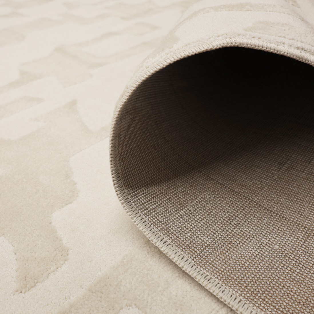 Abstract Area Rug Madi 5563/001 Ecru