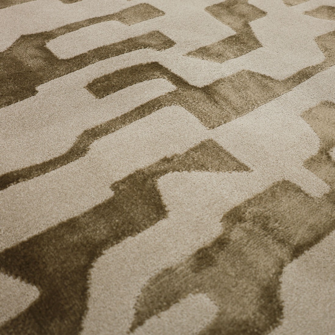 Abstract Area Rug Madi 5563/002 Brown