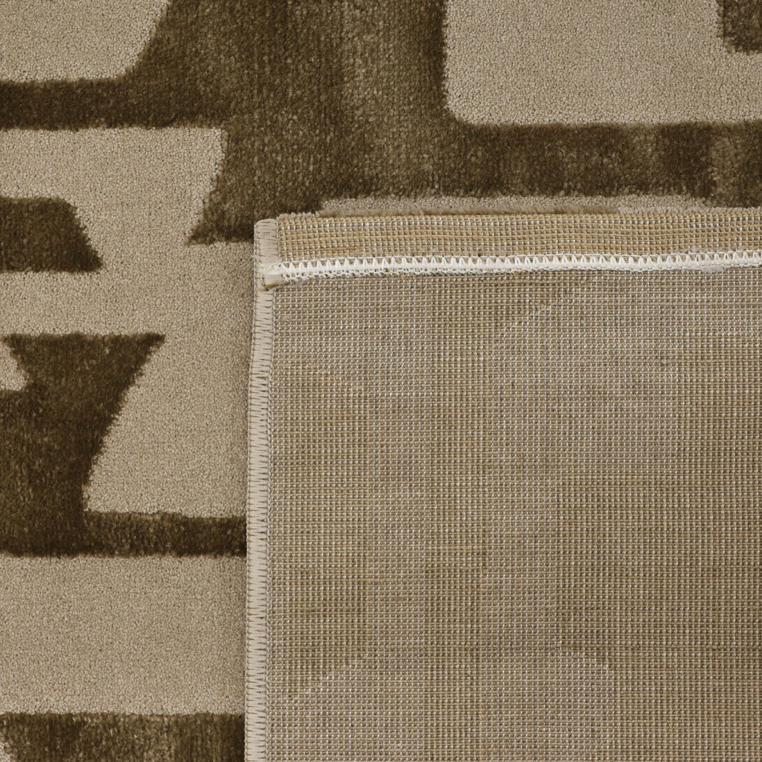 Alfombra Abstracta Madi 5563/002 Marrn