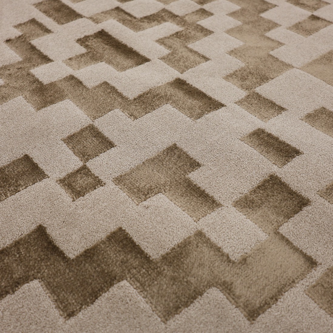 Geometric Area Rug Madi 5552/002 Brown