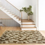 Tapete Abstrato Madi 5563/002 Castanho