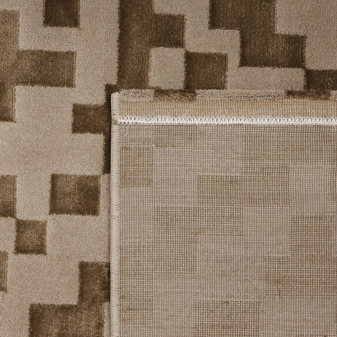 Geometric Area Rug Madi 5552/002 Brown