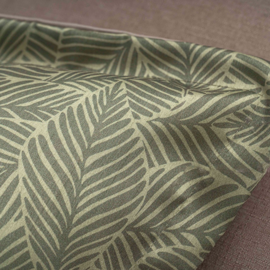 Colcha Cama de Casal Arvi Floral Verde