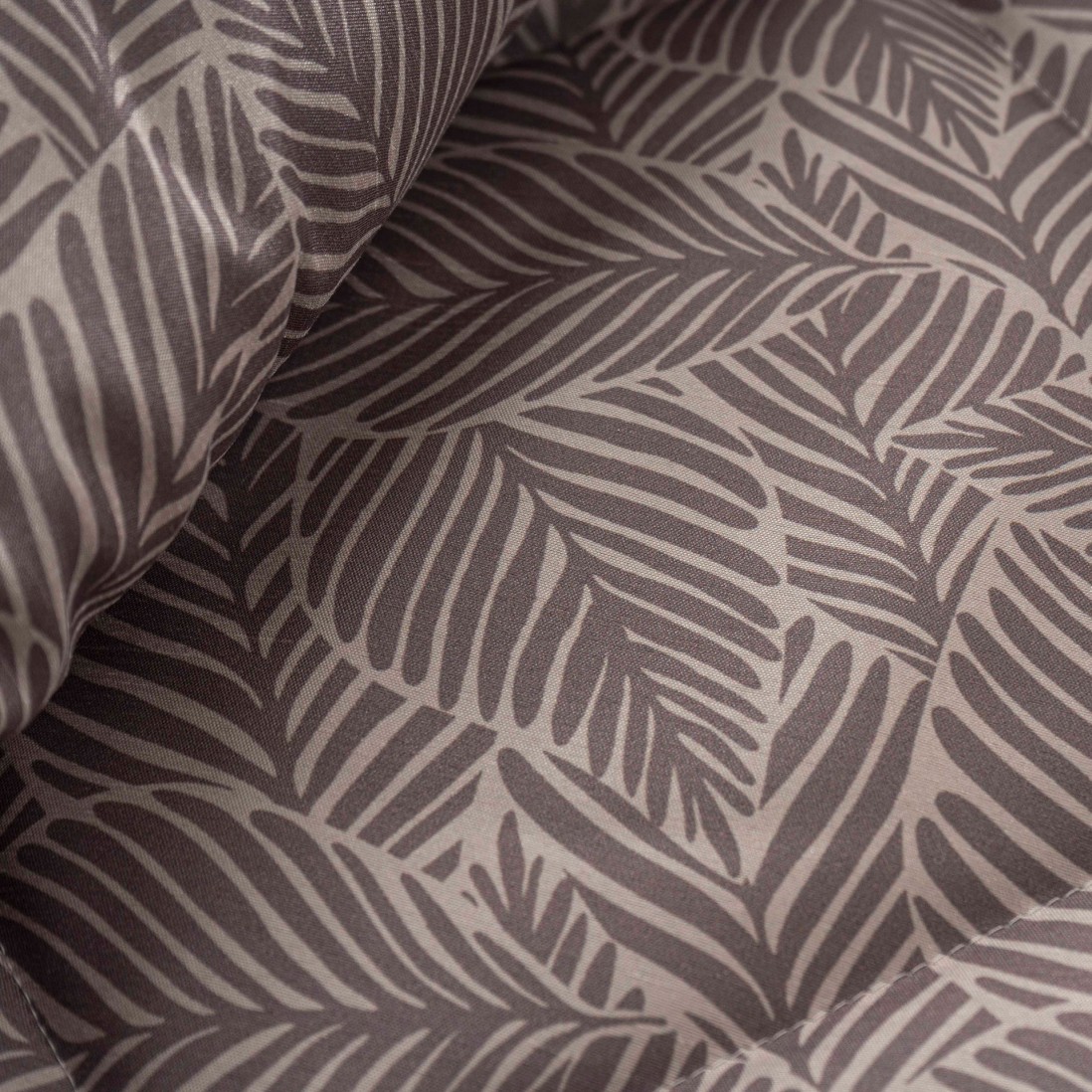 Colcha Cama de Casal Arvi Floral Taupe