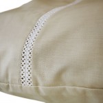 Juego de Sbanas Cama Doble Sublime 100% Algodn 4 Piezas Beige