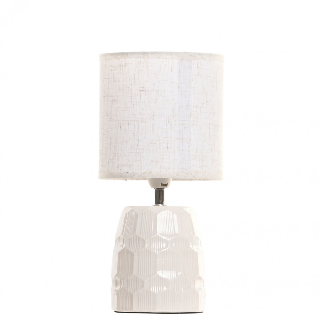 Lmpara de Mesa de Cermica 221B Blanco