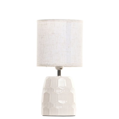 Lmpara de Mesa de Cermica 221B Blanco
