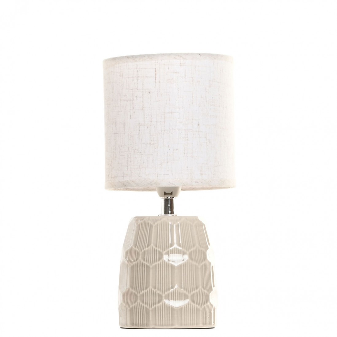 Lmpara de Mesa de Cermica 221C Crema