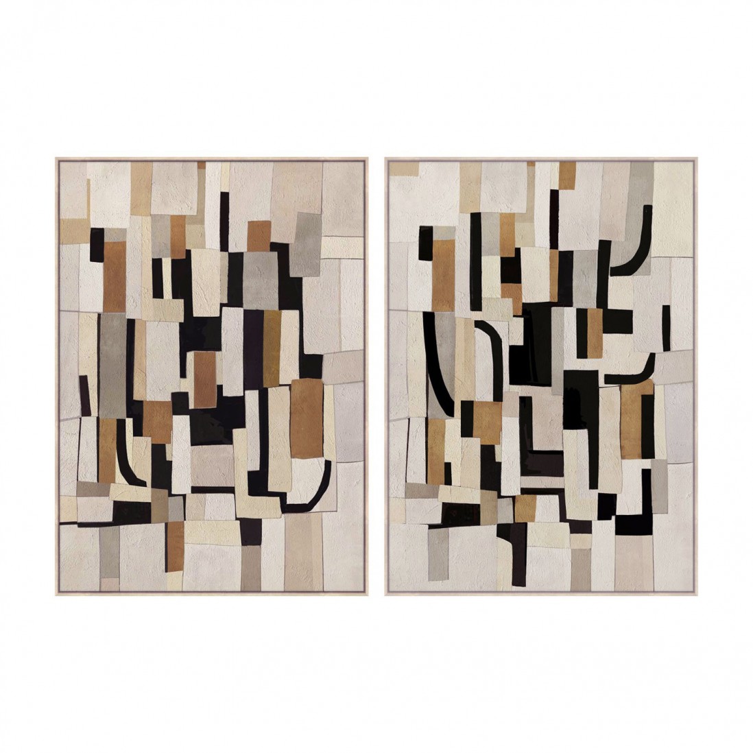 Cuadro Decorativo Abstracto 832A Multicolor