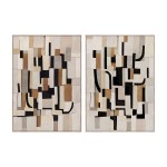 Cuadro Decorativo Abstracto 832A Multicolor