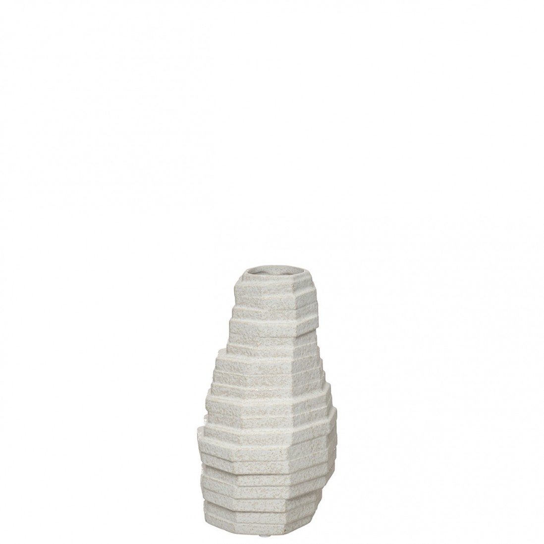 Ceramic Decorative Jar 306 White