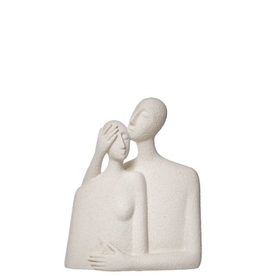Decorative Figure of Couple 567 White