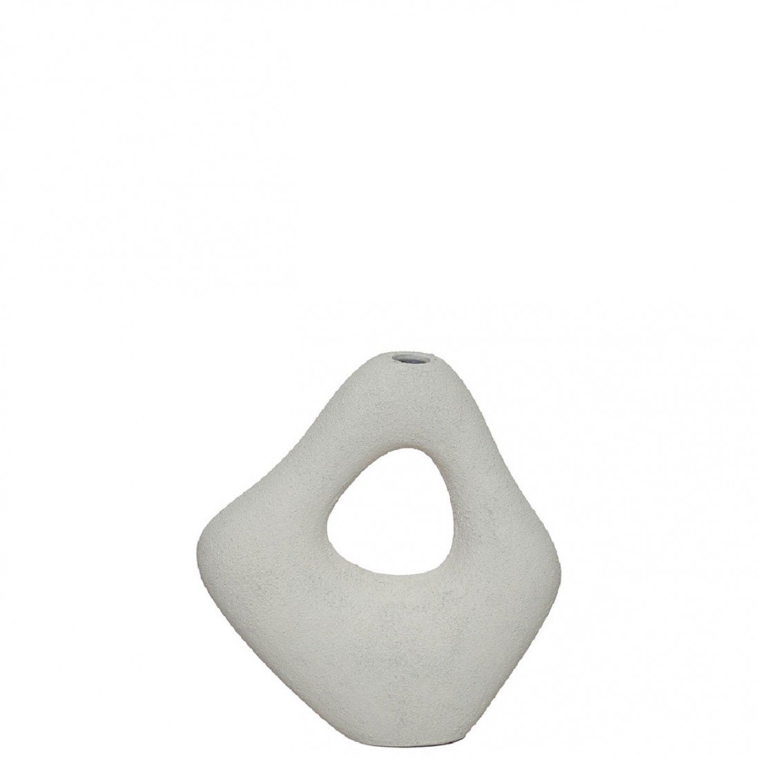 Aluminum Decorative Jar 855 White