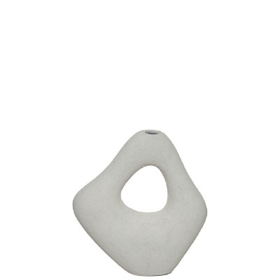 Aluminum Decorative Jar 855 White