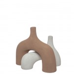 Aluminum Decorative Jar 856 Beige