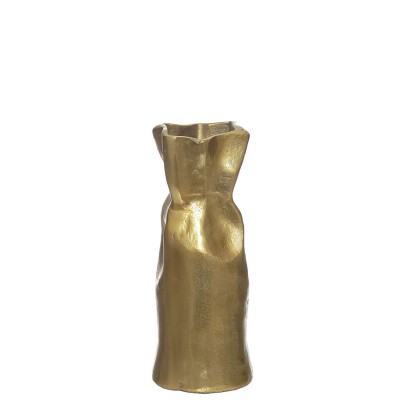 Aluminum Decorative Jar 878 Golden