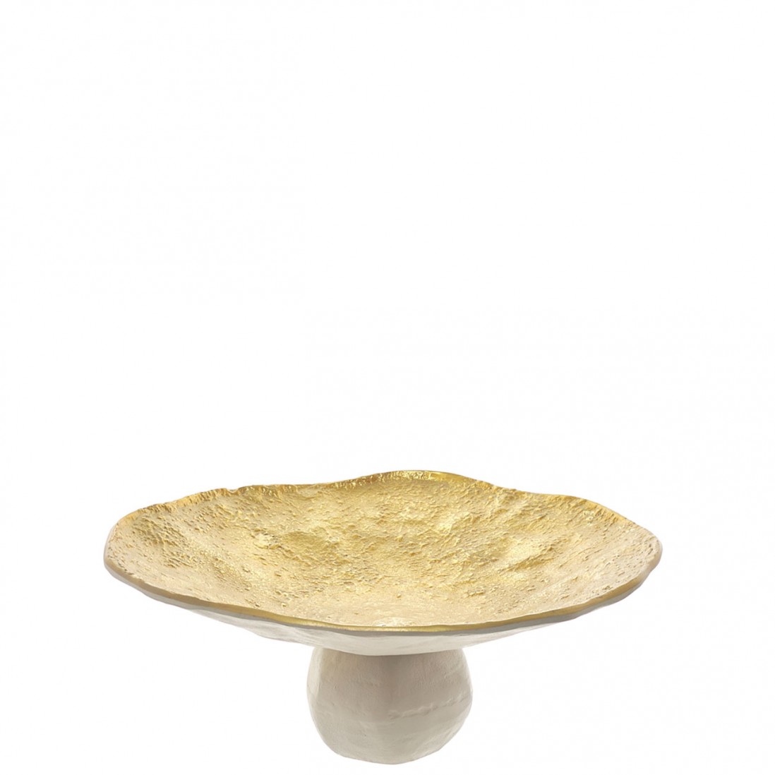 Frutero Decorativo en Aluminio 903 Dorado