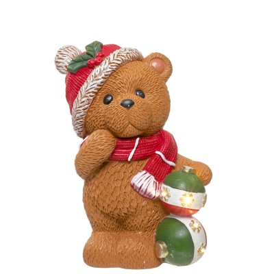 Urso de Natal Decorativo 245 Multicolor Urso de Natal Decorativo 245 Multicolor