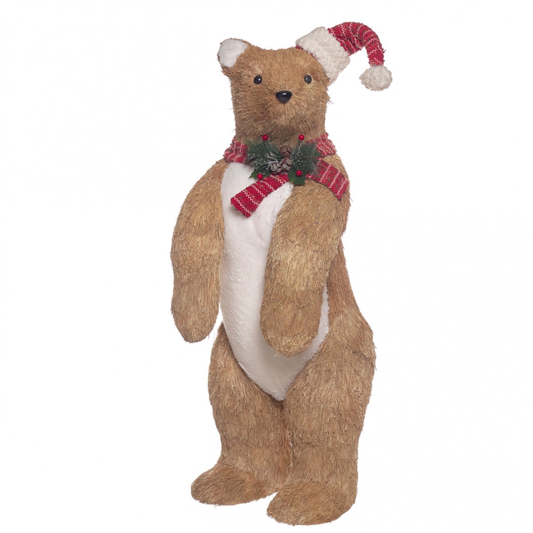 Oso Navideo Decorativo 335 Marrn