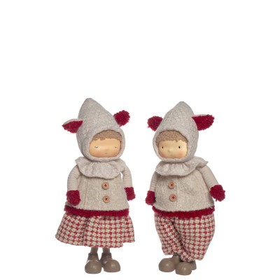 Conjunto Figuras de Natal Decorativas 351 Multicolor Conjunto Figuras de Natal Decorativas 351 Multicolor