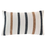 Almofada Decorativa Riscas 404 Retangular Multicolor