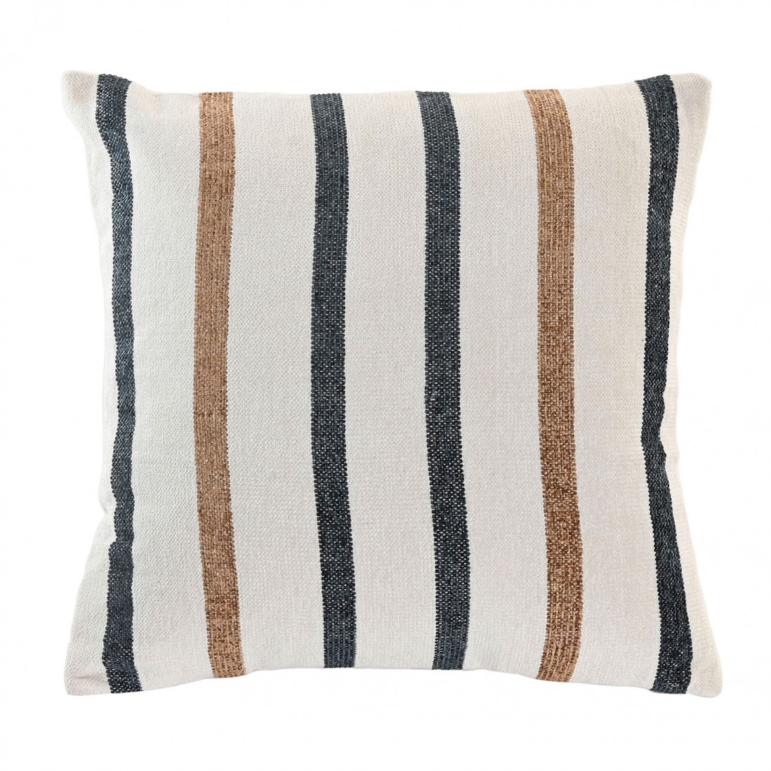 Almofada Decorativa Riscas 403 Quadrada Multicolor