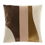 Almofada Decorativa Patchwork 250 Quadrada Multicolor