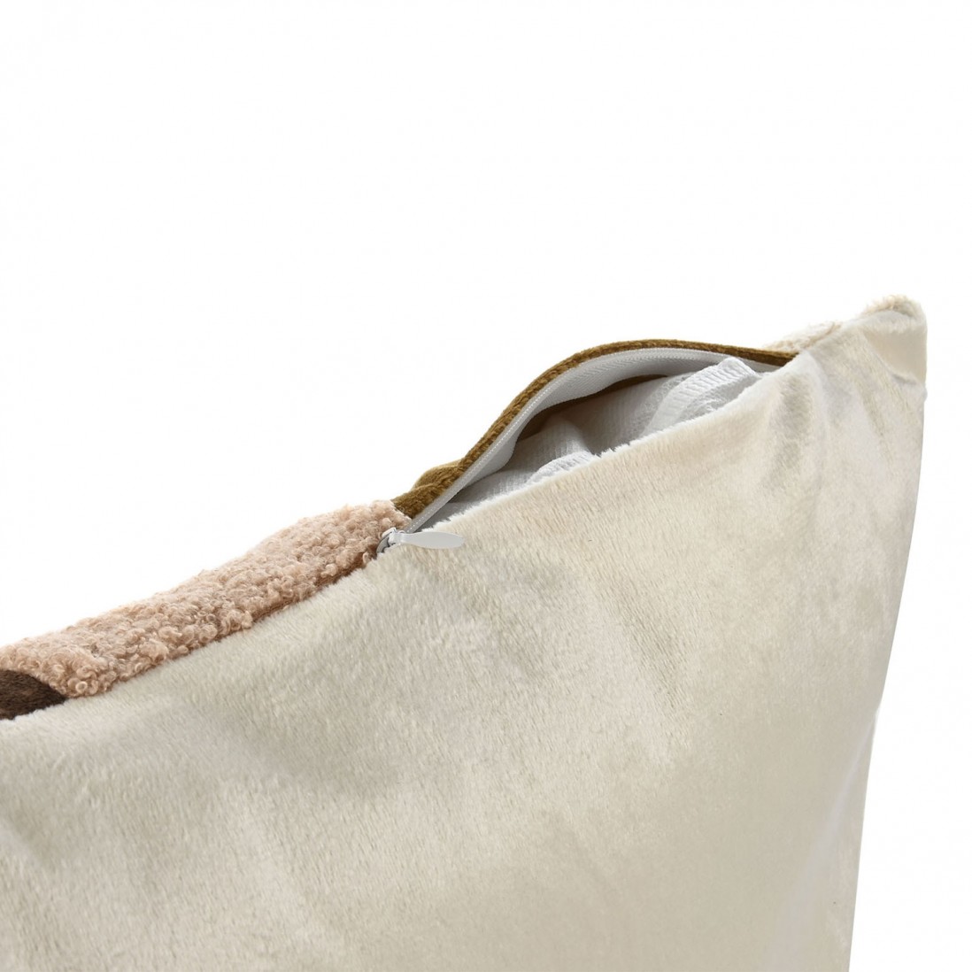 Almofada Decorativa Patchwork 250 Quadrada Multicolor