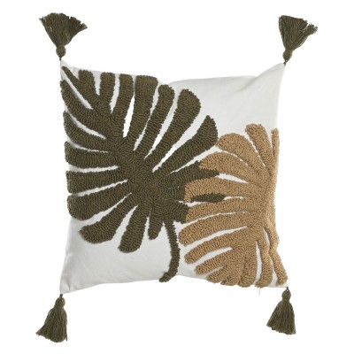 Almofada Decorativa Folhas 809 Quadrada Multicolor Almofada Decorativa Folhas 809 Quadrada Multicolor