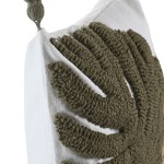 Almofada Decorativa Folhas 809 Quadrada Multicolor