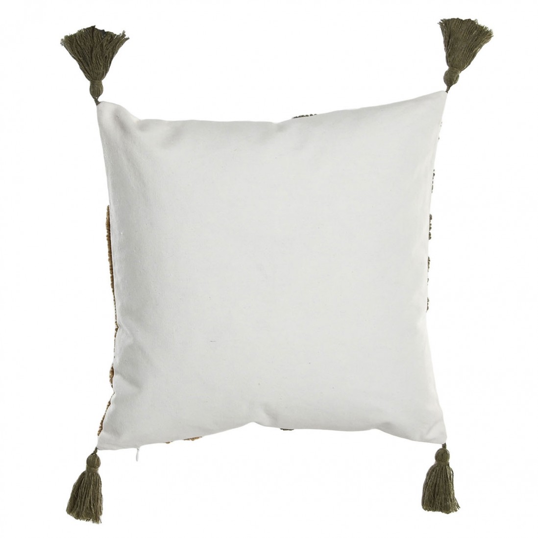 Almofada Decorativa Folhas 809 Quadrada Multicolor