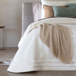 Edredón Cama Doble Tulum Geométrico Blanco Edredón Cama Doble Tulum Geométrico Blanco