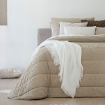 Edredón Cama Doble Adara Beige Edredón Cama Doble Adara Beige