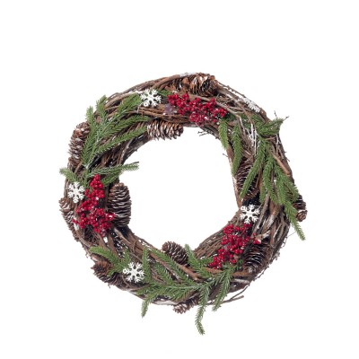 Coroa de Natal Decorativa 481 Multicolor Coroa de Natal Decorativa 481 Multicolor