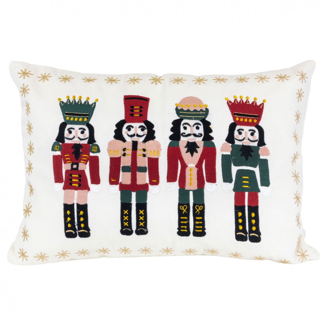 Almofada Decorativa Soldados de Natal 229 Multicolor