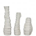 Ceramic Decorative Jar 306 White