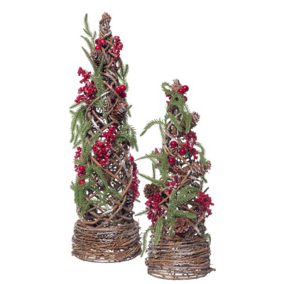 Decorative Christmas Cone 477 Multicolor