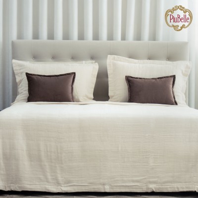 Edredón de Cama Doble Donahue Liso Beige Edredón de Cama Doble Donahue Liso Beige