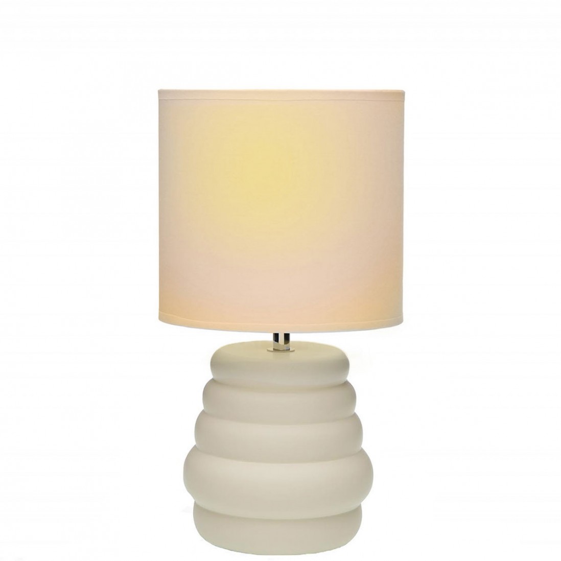 Lmpara de Mesa de Cermica 298 Beige