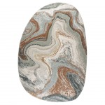 Tapete Oval Abstrato Kira 63436/6250 Multicolor