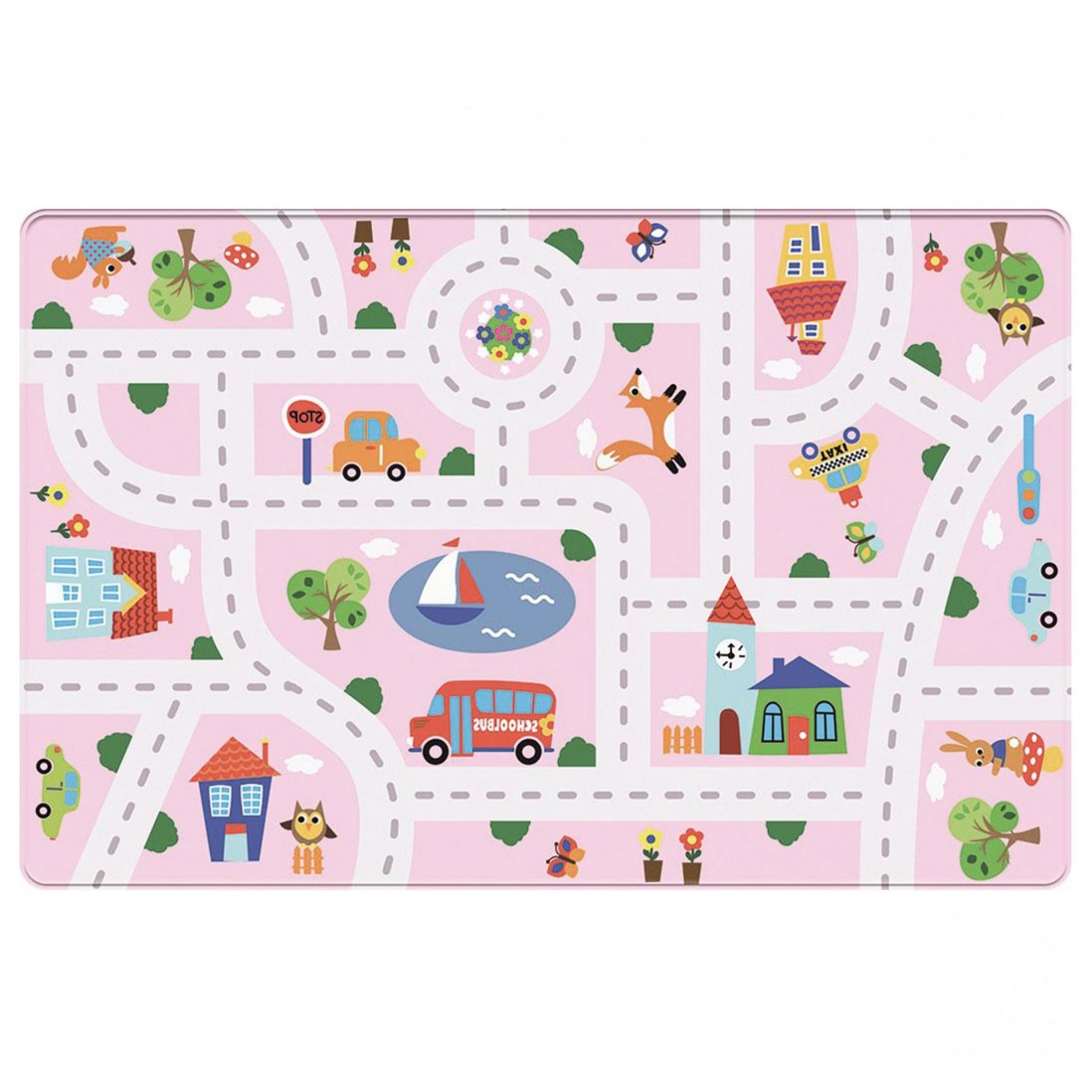 Kids Area Rug Soft Baby 1907/12 Pink