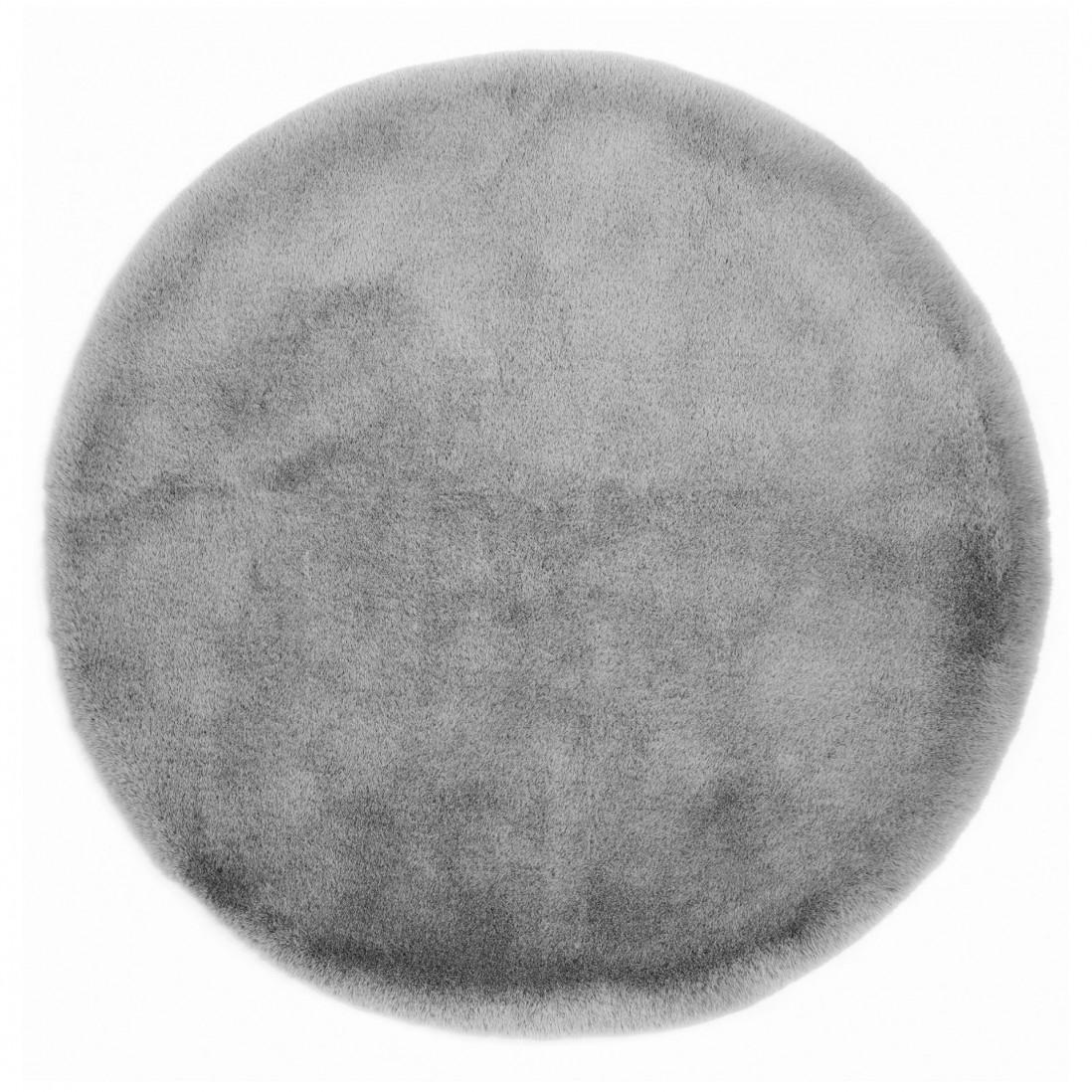 Washable Round Rug San Diego 233 Dark Gray