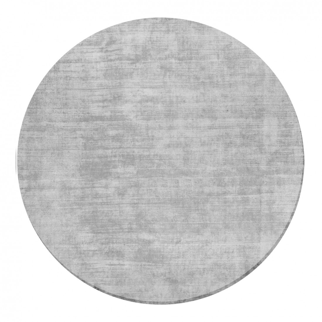 Alfombra Redonda Lisa Jambi 030 Gris