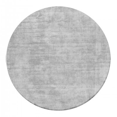 Alfombra Redonda Lisa Jambi 030 Gris
