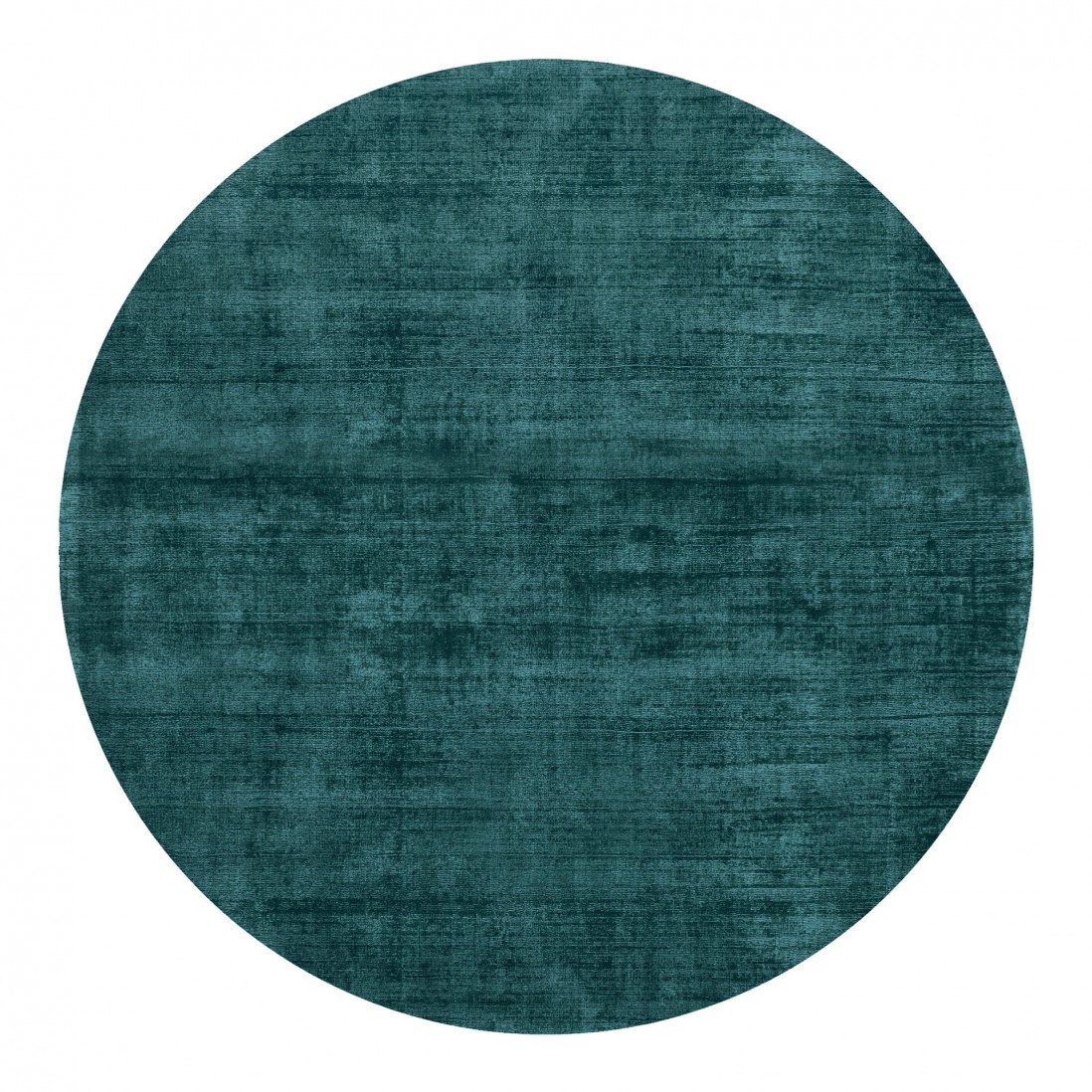 Alfombra Redonda Lisa Jambi 258 Azul