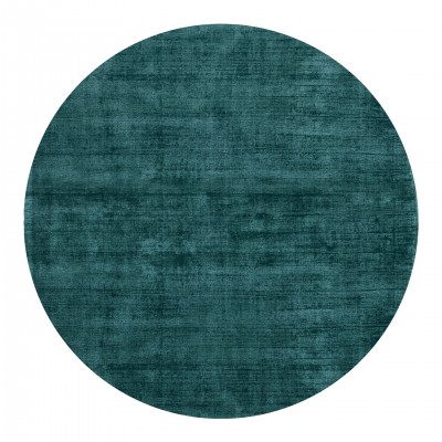 Alfombra Redonda Lisa Jambi 258 Azul
