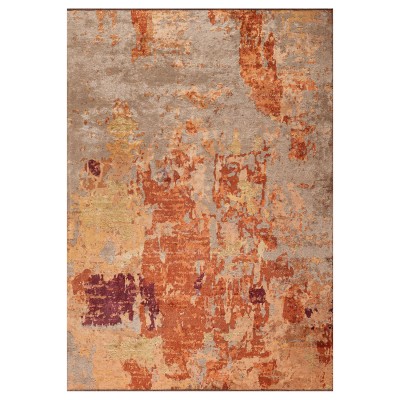 Alfombra Vintage Glam Velvet 6086/192 Naranja